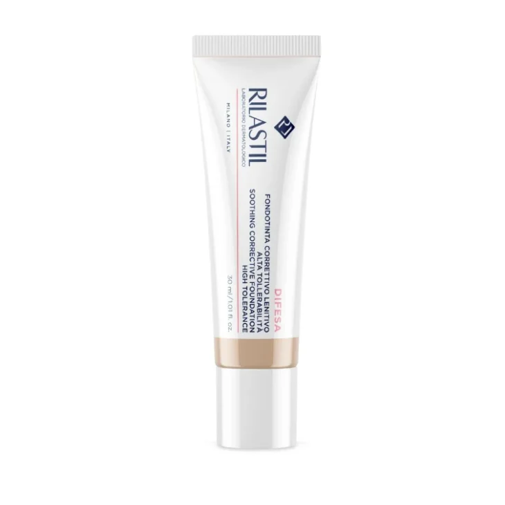 Rilastil Difesa - Fondotinta Correttivo Lenitivo colore 01, 30ml