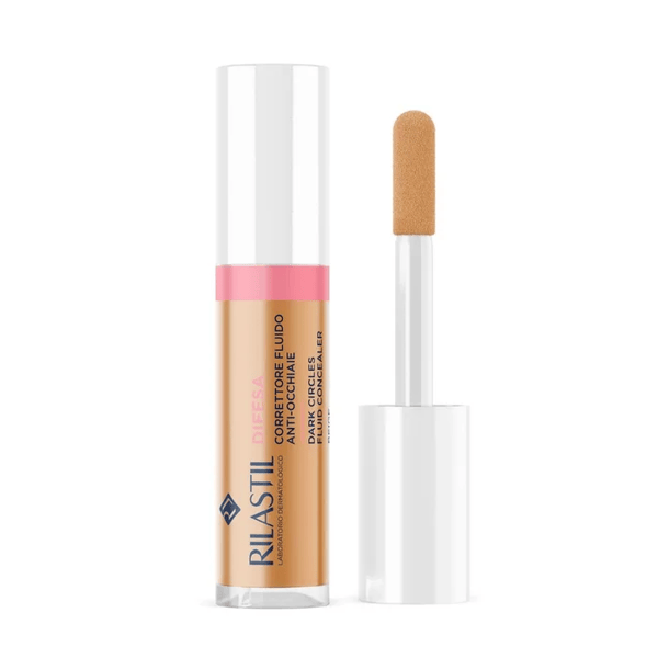 Rilastil Difesa Make Up Correttore Fluido Anti-Occhiaie Colore Beige 5.2ml