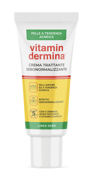 Vitamindermina Sebo Crema Viso Sebonormalizzante 40ml