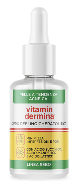 Vitamindermina Siero Peeling Cheratolitico Viso 30 ml