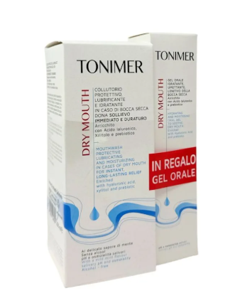 TONIMER DRYMOUTH COLLUTORIO 200ML + GEL ORALE PER BOCCA SECCA 50ML — confronto prezzi