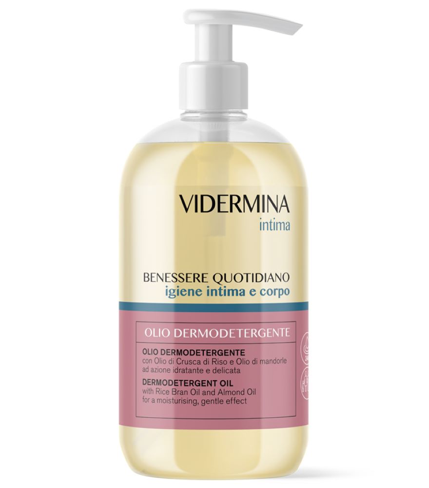 Vidermina Intima - Olio Dermodetergente Igiene Intima e Corpo, 500ml