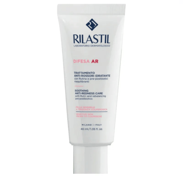 Rilastil Difesa AR Trattamento Anti Rossore Idratante Pelle Sensibile Con Couperose 40 ml