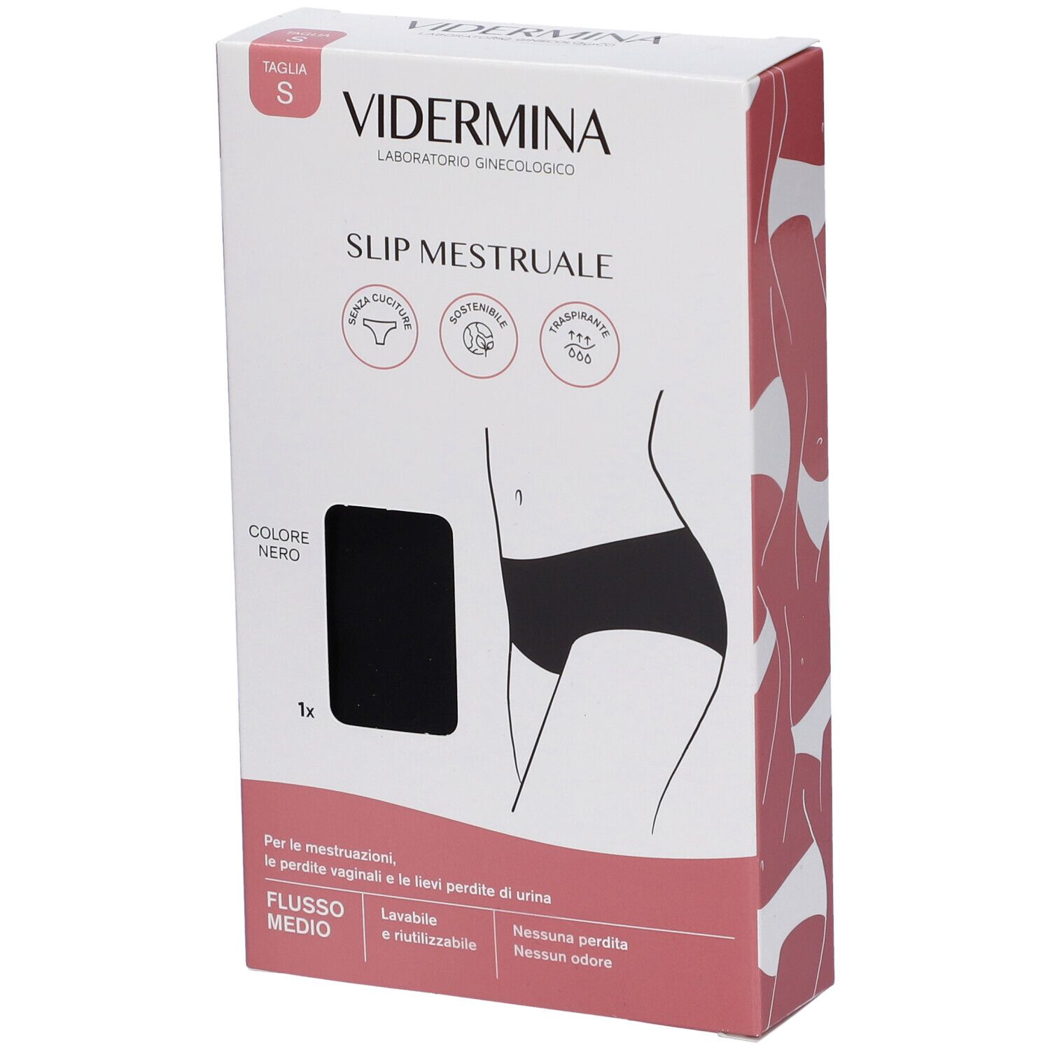 Vidermina Slip Mestruale S - Risparmia il 10% con codice: vidermina0826 1 pz Altro