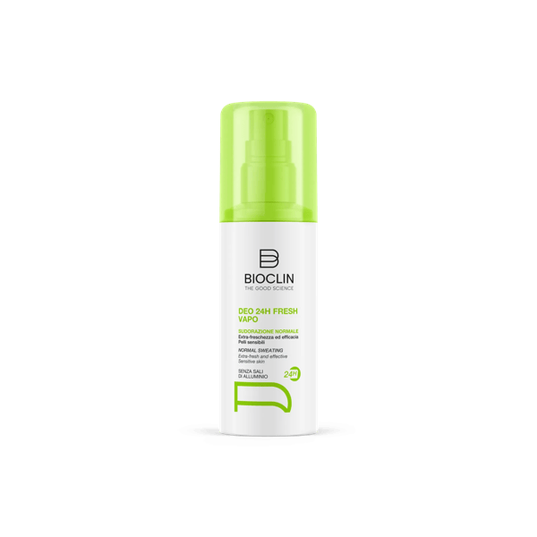 Bioclin Deo 24H Vapo Senza Profumo 100 ml Deodorante Naturale Antiodore Quotidiano