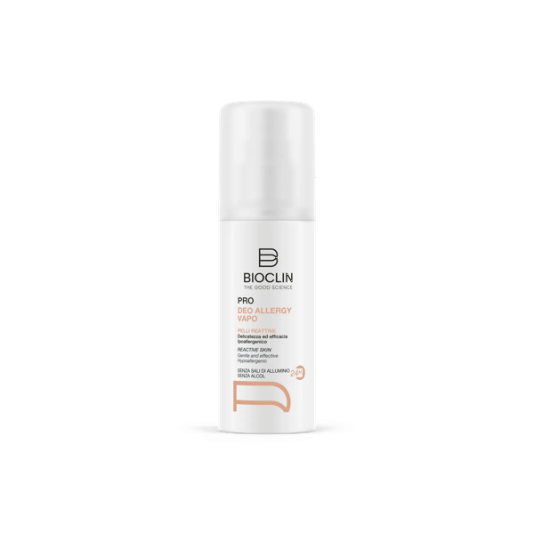 Bioclin Deo Pro Allergy Vapo 100 ml Deodorante Ipoallergenico Pelle Sensibile 24h