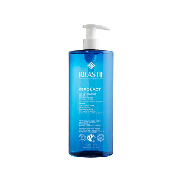 Rilastil Xerolact - Gel Detergente Delicato e Protettivo Schiumogeno pH 5.5, 1000ml — confronto prezzi