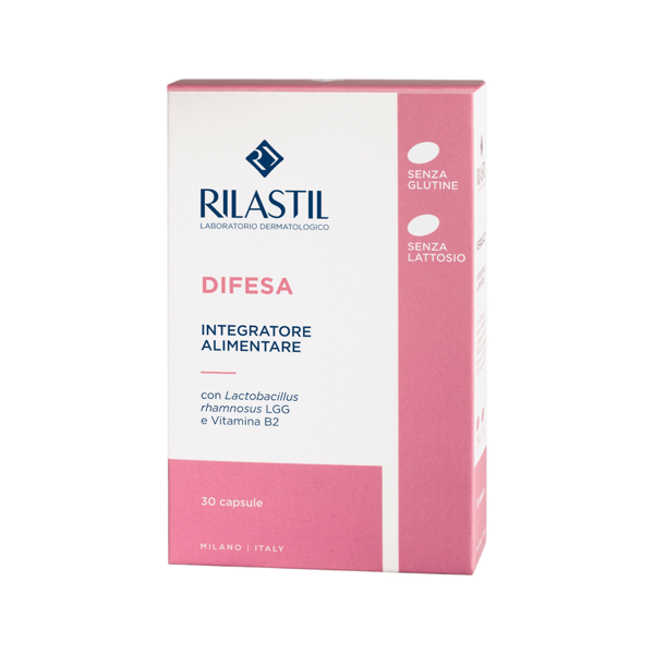 Rilastil Difesa Integratore Probiotico Per il Benessere della Pelle 30 Capsule