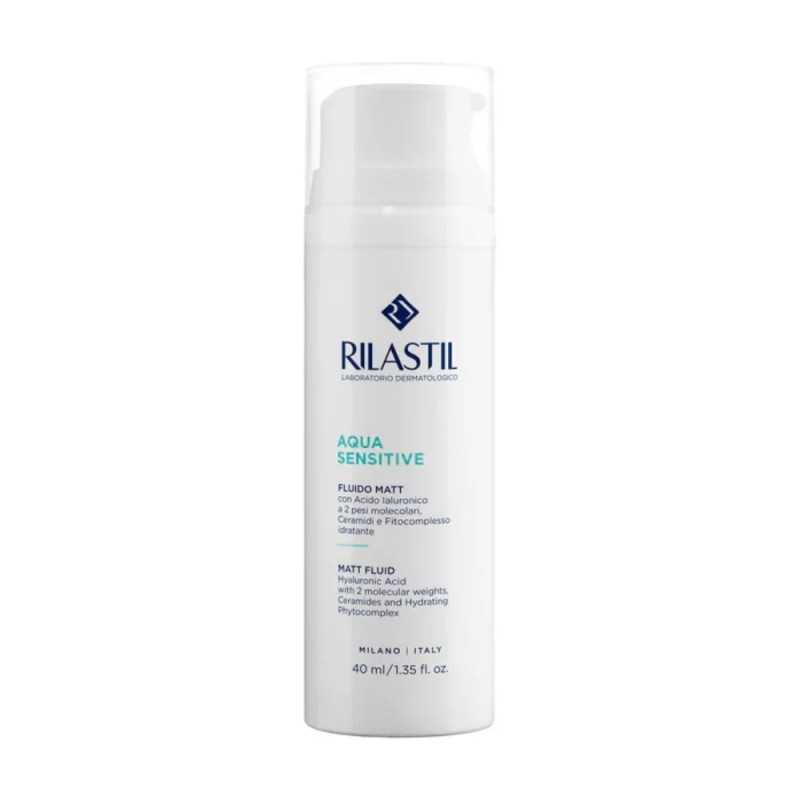 Rilastil aqua sensitive fluido matt 40 ml
