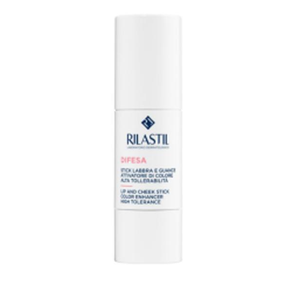 Rilastil Difesa Stick Labbra e Guance Attivatore di Colore per Esaltare l'Incarnato Naturale 5,6 gr