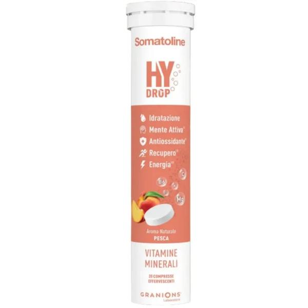 Somatoline SkinExpert Hydrop Pesca 20 Compresse Integratore Vitamine e Minerali per Recupero Energia