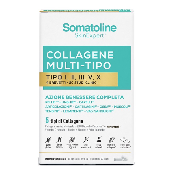SOMATOLINE COLLAG MULTI 60CPR — confronto prezzi