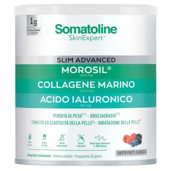 Somatoline SkinExpert Slim Advanced Polvere 275g Integratore per Perdita Peso
