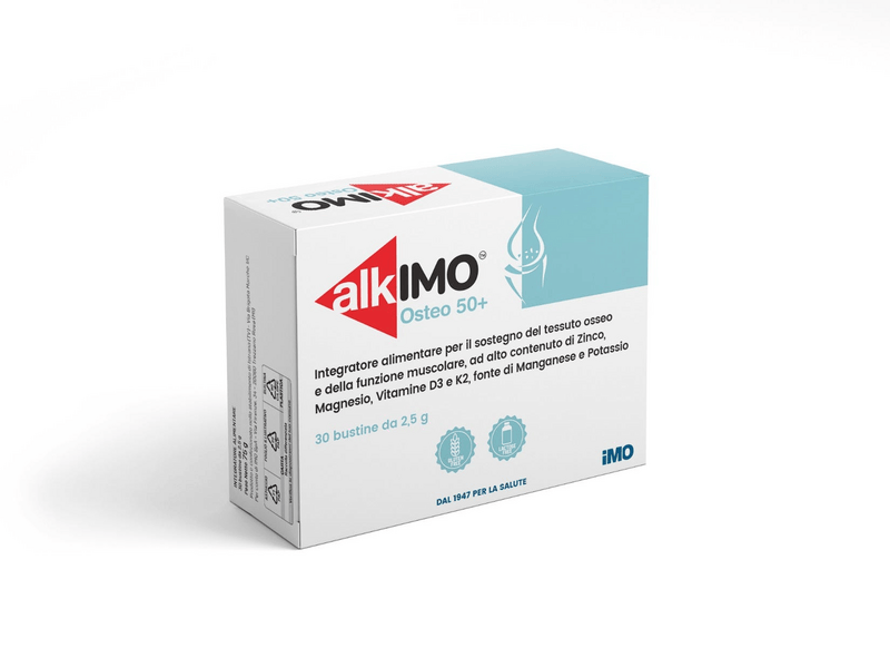 Alkimo Osteo 50+ Integratore Ossa e Muscoli 30 Bustine
