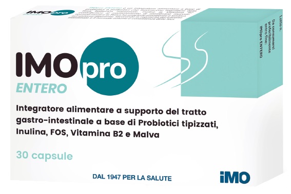 Imopro Entero Integratore Per Il Benessere Intestinale Con Probiotici 30 Capsule