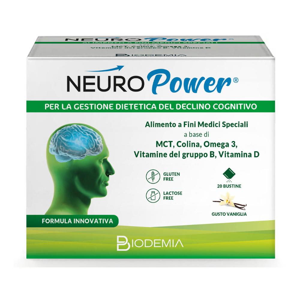 Biodemia neuropower 20 bustine gusto vaniglia — confronto prezzi