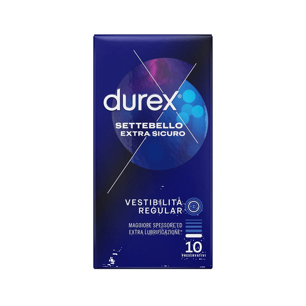 Durex Settebello Extra Sicuro Regular 10 Pezzi