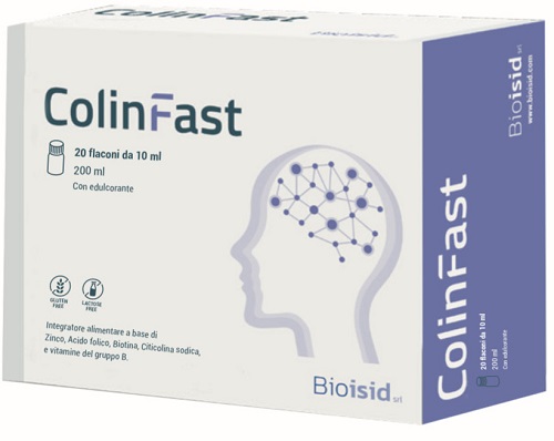 Colinfast Integratore Per La Memoria E La Funzione Cognitiva 20 Flaconcini Da 10ml — confronto prezzi