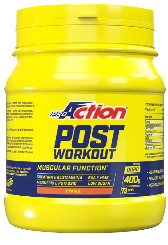 ProAction Post Workout Integratore Post Attività Fisica 400 g — confronto prezzi