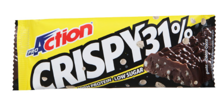 Proaction Crispy Bar 31% Gusto Ciocco Ciocco 40 g — confronto prezzi