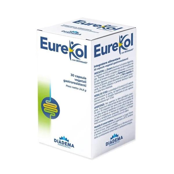 Diadema Farmaceutici Eurekol Integratore Gastroresistente in Capsule, 30cps — confronto prezzi