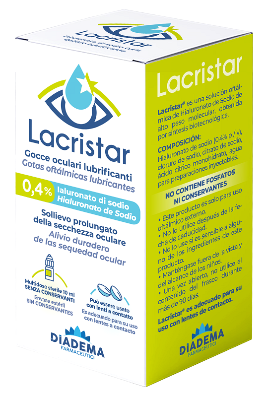 Lacristar Gocce Oculari Lubrificanti 10ml