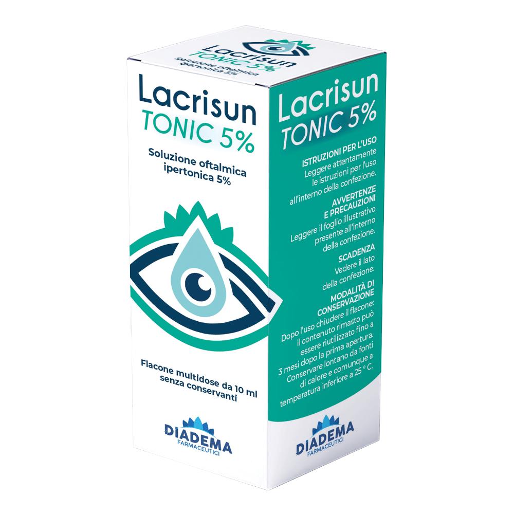 Diadema Farmaceutici Soluzione Oftalmica Ipertonica Lacrisun Tonic 5% 10 Ml — confronto prezzi