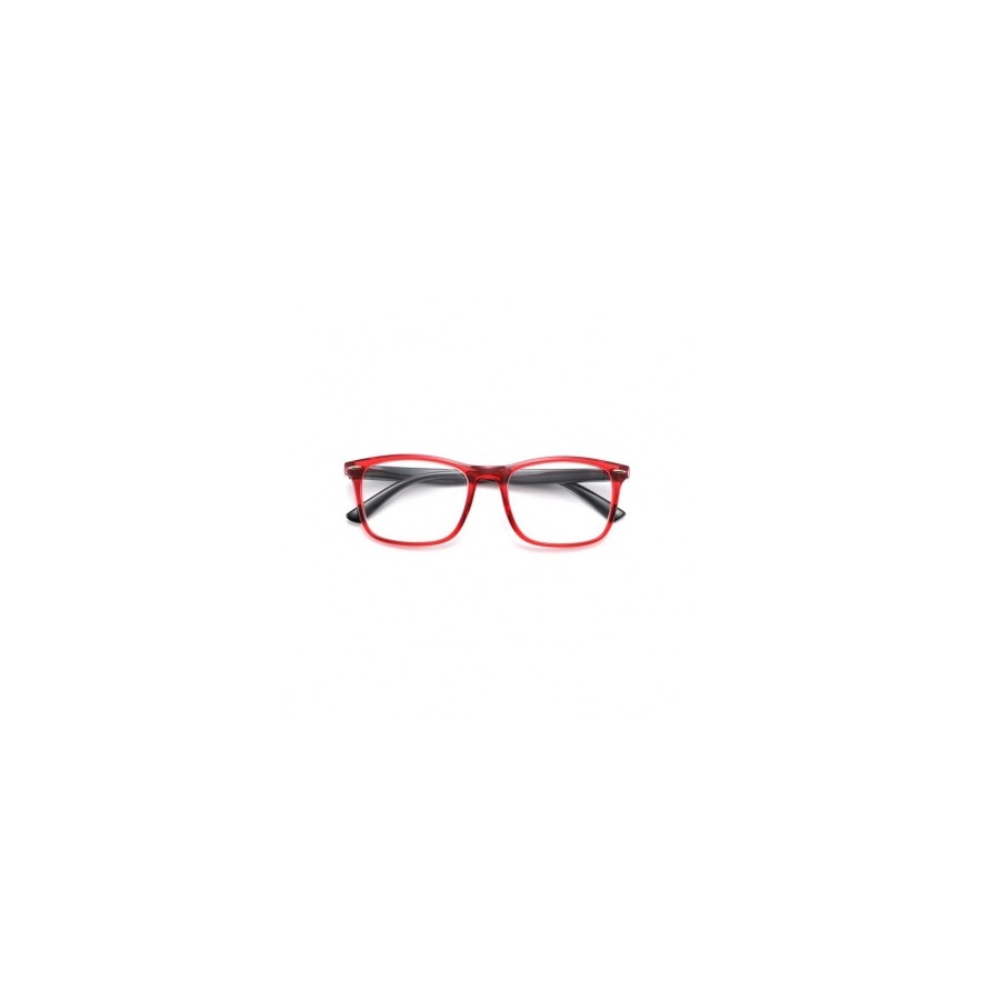 Corpootto Crystal Rosso-nero Occhiali Da Lettura +1,00