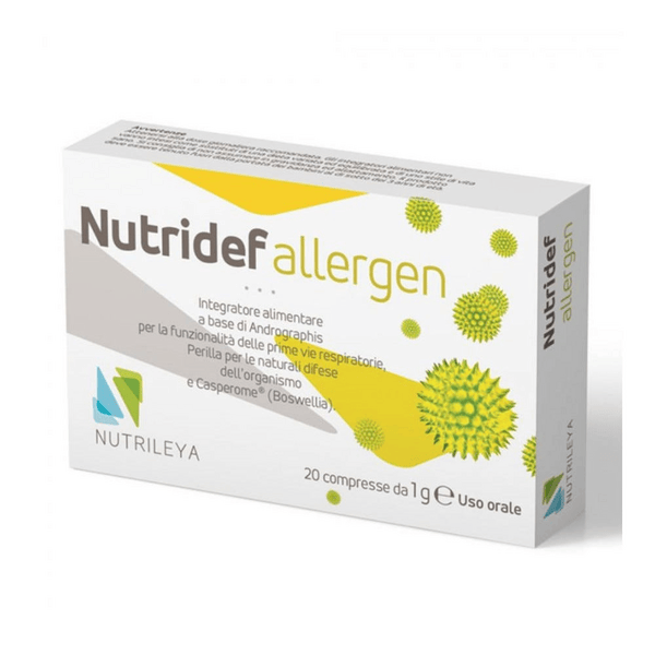Nutridef Allergen Integratore per Vie Respiratorie 30 Compresse