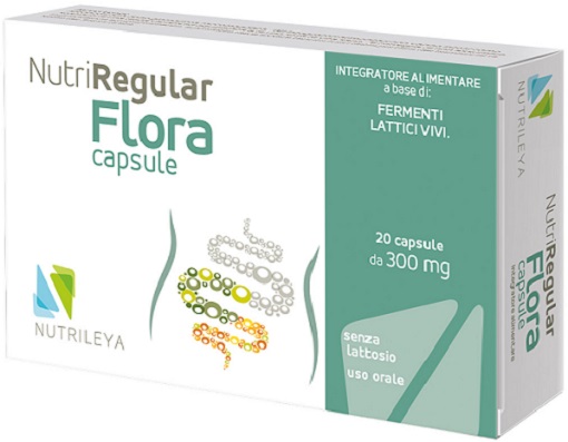 Nutrileya Nutriregular Flora 20 Capsule — confronto prezzi