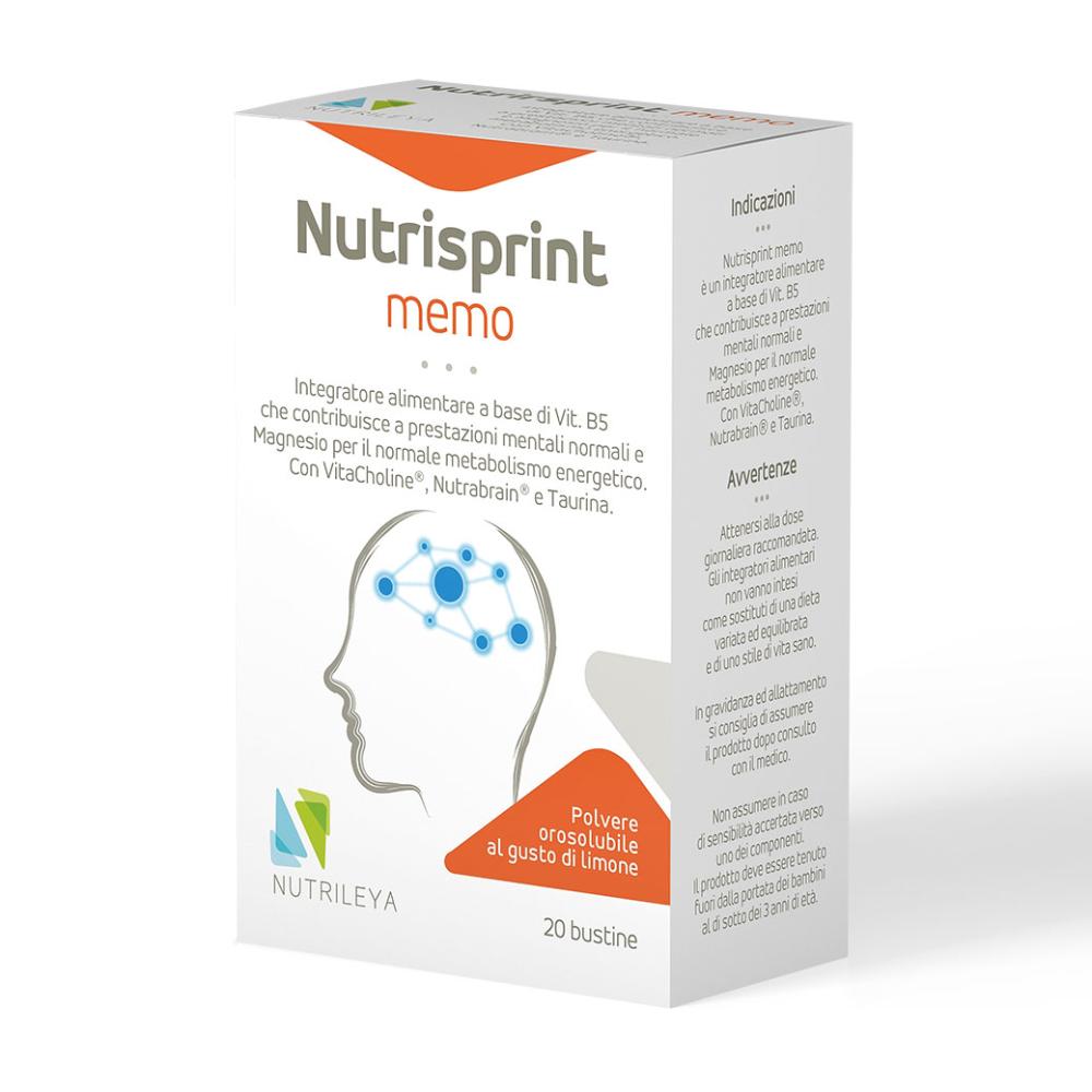 NUTRISPRINT MEMO 20BUST STICK — confronto prezzi