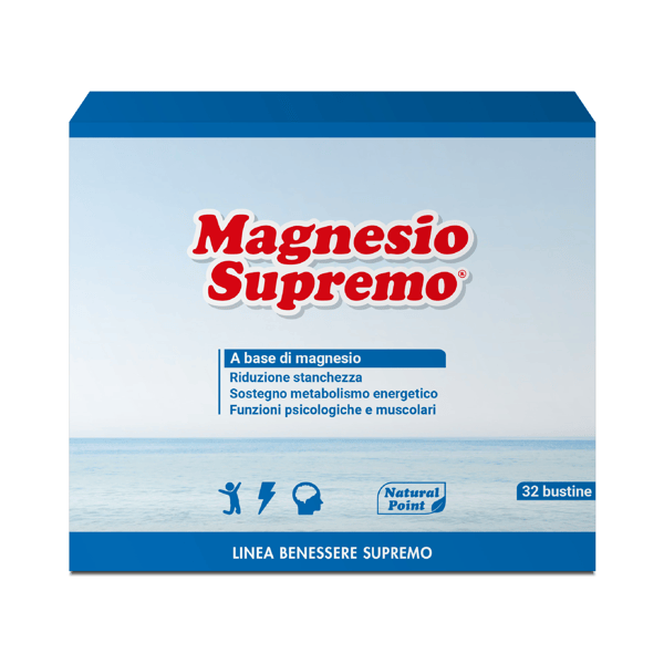 Natural Point Magnesio Supremo 32 Bustine da 2,4 g