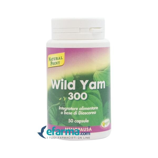 Natural Point Wild Yam 300 Integratore 50 Capsule