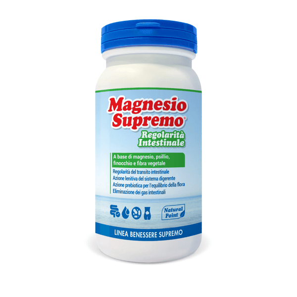 Natural Point Magnesio Supremo Regolarità Intestinale Integratore 150 g