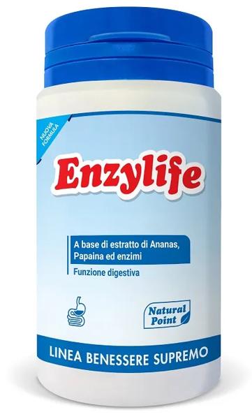 Natural Point Enzylife Integratore Digestivo per Funzione Digestiva 90 Capsule