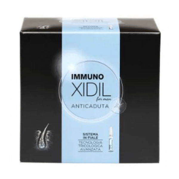 Immunoxidil Uomo Integratore Rinforzo Capelli 15 Flaconi