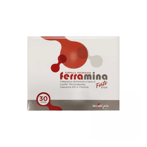 Ferramina Forte Integratore alimentare Ferro e Vitamine Stick Pack 30 pezzi