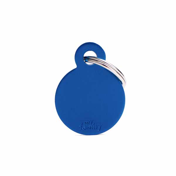MY FAMILY MEDAGLIETTA CERCHIO (S) ALLUMINIO BLU (REF. MFB13) — confronto prezzi