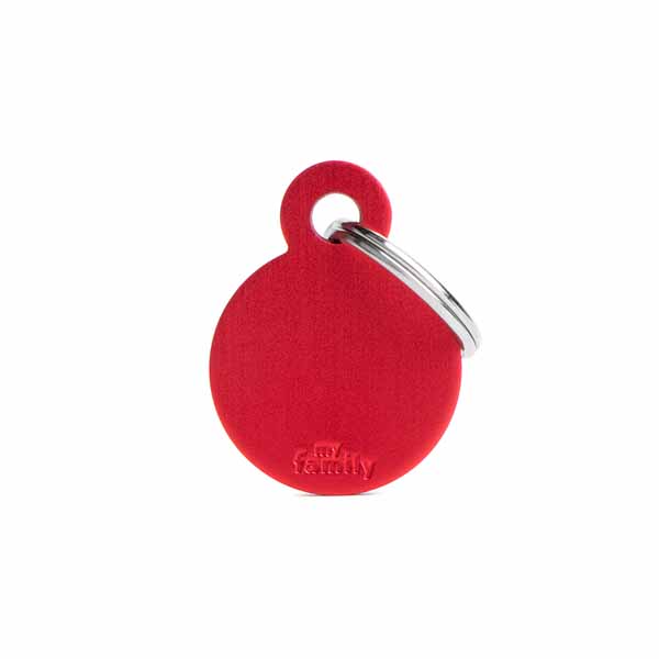 MY FAMILY MEDAGLIETTA CERCHIO (S) ALLUMINIO ROSSO (REF. MFB15) — confronto prezzi