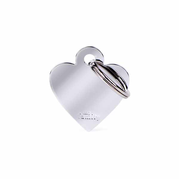 MY FAMILY MEDAGLIETTA CUORE (S) OTTONE CROMATO (REF. MFB21) — confronto prezzi