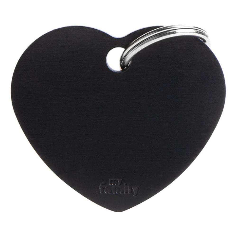 MY FAMILY MEDAGLIETTA CUORE (L) ALLUMINIO NERO (REF. MFB36) — confronto prezzi