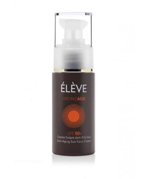 Élève Bronzage Crema Solare Protezione 50+ Anti-Età Viso 50 ml