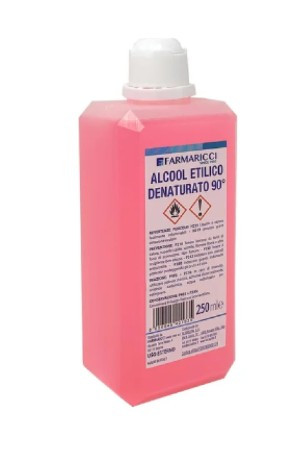 Farmaricci Alcool Etilico Denaturato 90°, 250ml