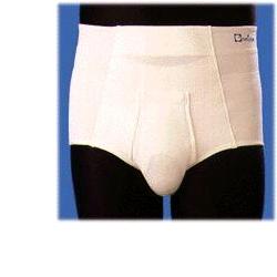 Safte Orione 316 Cintoslip Erniario Uomo Aperto Con Pelotte Bianco 6