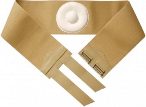 ORIONE 357 CINTO PER ERNIA OMBELICALE CON PELOTTA RIVESTITAIN PELLE BEIGE 9 — confronto prezzi