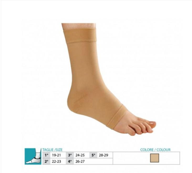 ORIONE 400 CAVIGLIERA SOTTILE CON TALLONE BEIGE 3
