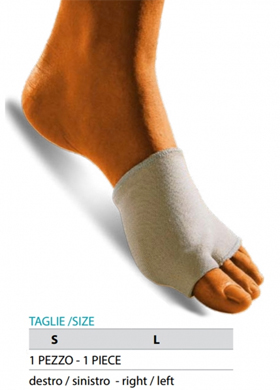Safte Orione Okped Fascia Elastica Con Cuscinetto In Gel G202 Piede Sinistro Taglia L 1 pEZZO