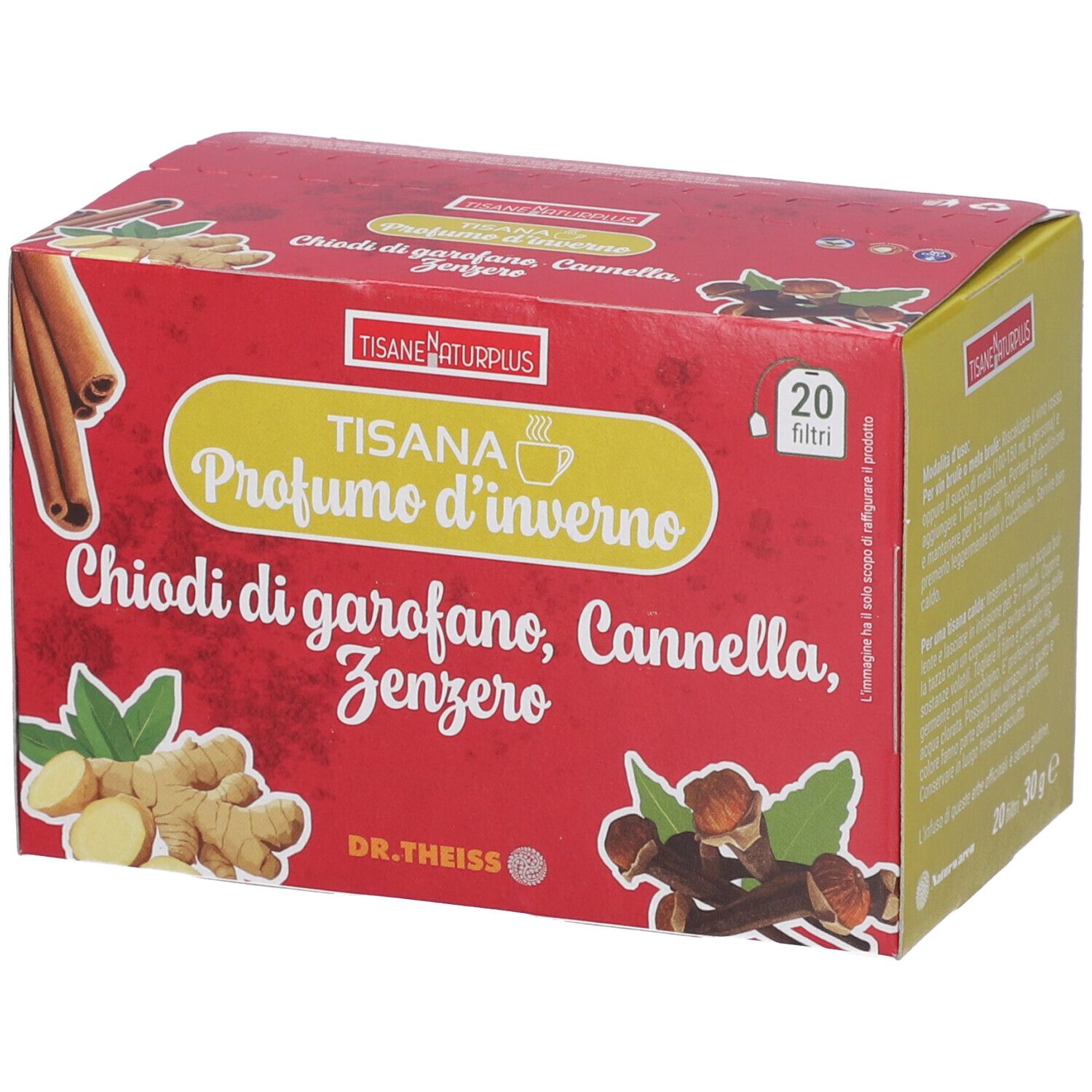 Naturplus Profumo d'inverno - Tisana speziata digestiva e riscaldante, 20 bustine — confronto prezzi