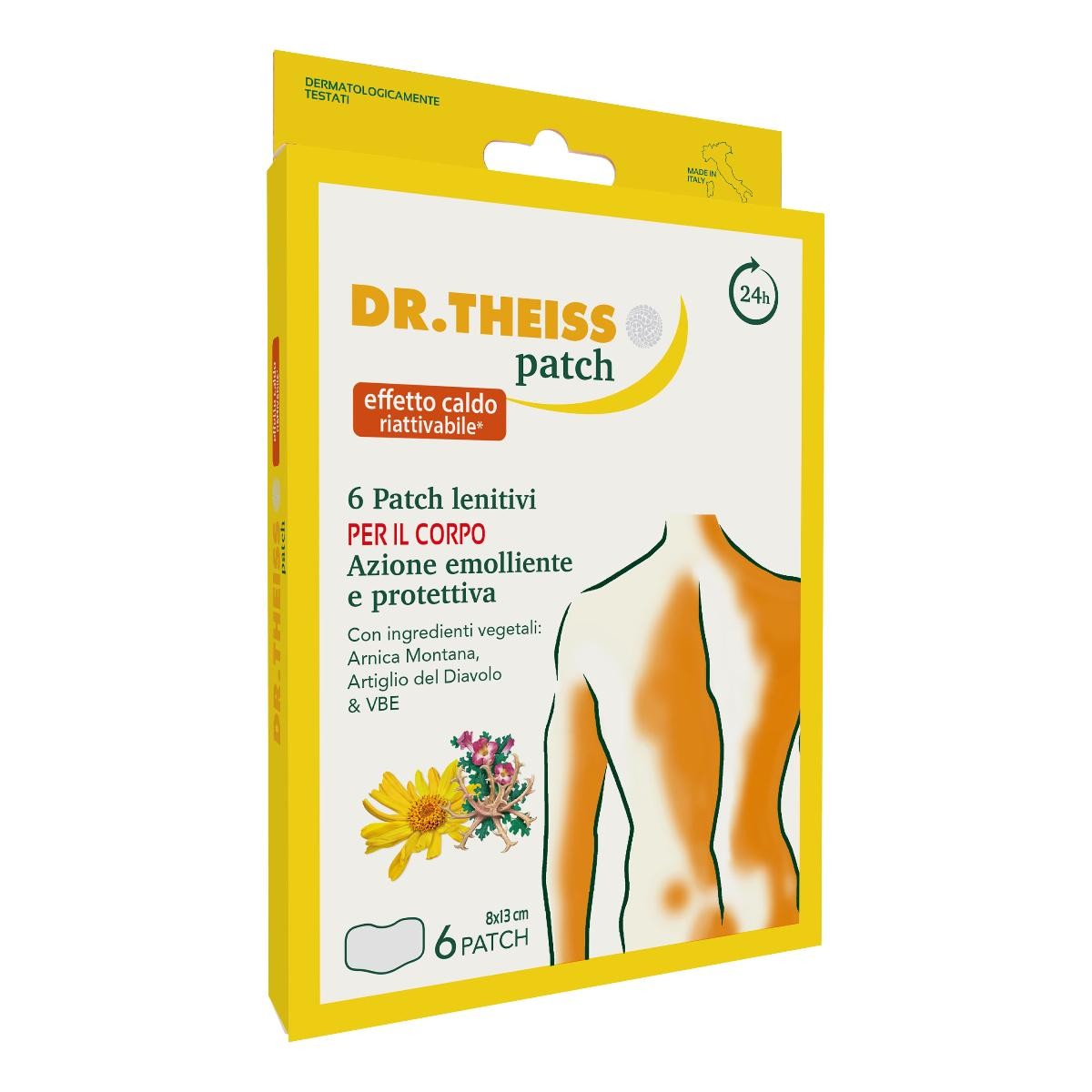 Dr theiss patch effetto caldo new 6 pezzi