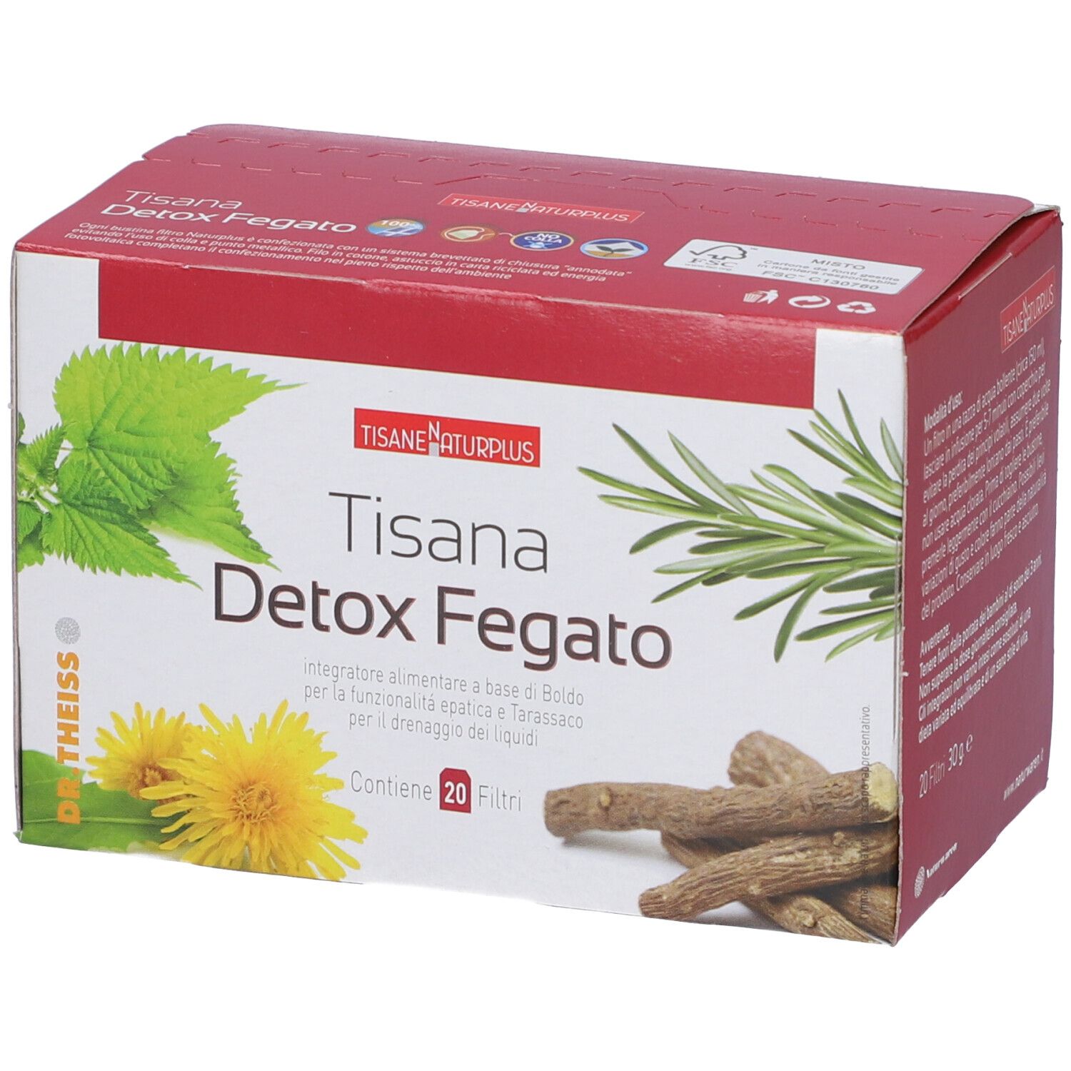 Naturplus Tisana Detox Fegato 30 g Tè — confronto prezzi